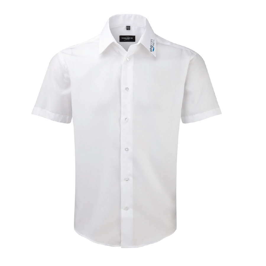 Chemise Russel MC 959M AHG blanche (Ancien modèle)