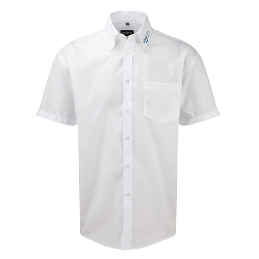 Chemise Russel MC 957F AHG blanche (ancien modèle)